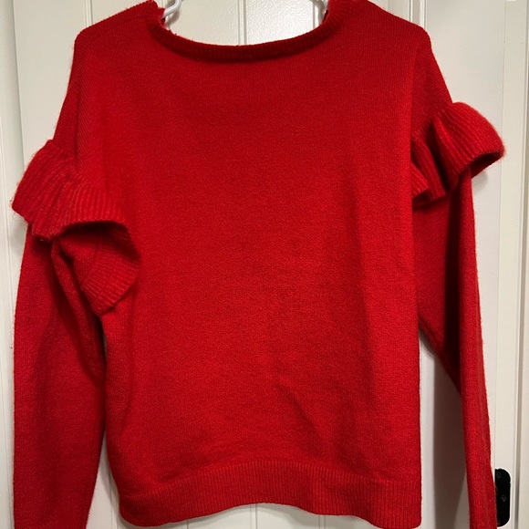 INC Ruffled Sweater Size XL - Picture 6 of 6